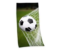 Herding Young Collection Football Bath Towel, 75 x 150 cm, Cotton, Multi-Colour