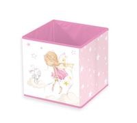 Herding Young Collection Little Fairy Storage Box, Approx. 30 x 30 x 30 cm, Shelf or Freestanding, 100% Polypropylene, Inner 100% Paper
