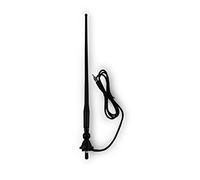 Herdio Marine Boat Antenna Waterproof AM FM Aerial IP66 Car Receiver Flexible Rubber Duck Aerial for Car Truck Radio Van Caravan Motorhome Yacht Black