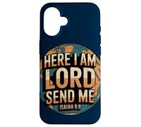 Here Am I LORD Send Me Isaiah 6:8 Case for iPhone 16
