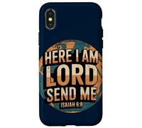 Here Am I LORD Send Me Isaiah 6:8 Case for iPhone X/XS