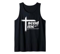 Here am I Send me Isaiah 6:8 Bible Verse Christian Gifts Tank Top