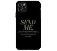 Here Am I Send Me Isaiah 6:8 Christian Bible Verse Men Women Case for iPhone 11 Pro Max