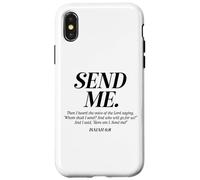 Here Am I Send Me Isaiah 6:8 Christian Bible Verse Men Women Case for iPhone X/XS