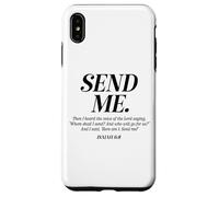 Here Am I Send Me Isaiah 6:8 Christian Bible Verse Men Women Case for iPhone XS Max