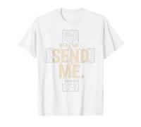 Here Am I Send Me Isaiah 6 8 Missionary Scripture T-Shirt