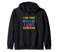 Here because I lost screens Gaming Design Zip Hoodie
