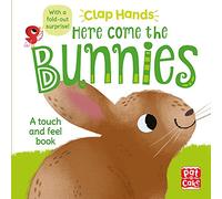 Clap Hands: Here Come the Bunnies: A touch-and-feel board book with a fold-out surprise