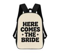Here Comes The Bride Laptop Backpack 17 Inch Travel Daypack