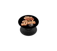 Here Comes The Bride Wedding Bridal Party Future Mrs Gift PopSockets Adhesive PopGrip
