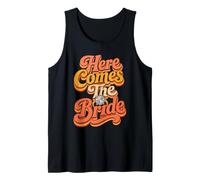 Here Comes The Bride Wedding Bridal Party Future Mrs Gift Tank Top
