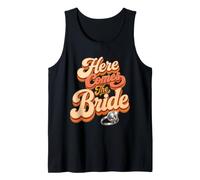Here Comes The Bride Wedding Bridal Party Future Mrs Gift Tank Top