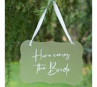 Here Comes the Bride Wedding Sign Decorations