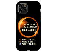 Here Comes the Darkness Once Again Solar Total 2026 Eclipse Case for iPhone 11 Pro