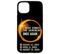 Here Comes the Darkness Once Again Solar Total 2026 Eclipse Case for iPhone 15 Plus