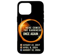 Here Comes the Darkness Once Again Solar Total 2026 Eclipse Case for iPhone 16 Pro Max