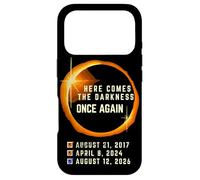 Here Comes the Darkness Once Again Solar Total 2026 Eclipse Case for iPhone 17 Pro