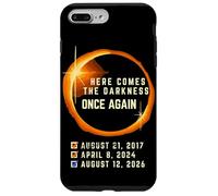 Here Comes the Darkness Once Again Solar Total 2026 Eclipse Case for iPhone 7 Plus/8 Plus