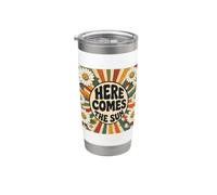 Here Comes the Sun Men Women Stainless Steel Insulated Tumbler