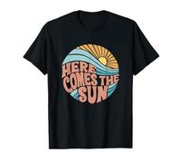 Here Comes the Sun Summer Vacation Beach T-Shirt