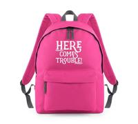 Here Comes Trouble Menace Backpack Rucksack 18L Bag - 42 x 31 x 21cm
