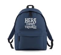 Here Comes Trouble Menace Backpack Rucksack 18L Bag - 42 x 31 x 21cm