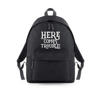 Here Comes Trouble Menace Backpack Rucksack 18L Bag - 42 x 31 x 21cm