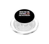 Here For The 250th And The Open Bar America 2026 PopSockets PopGrip for MagSafe