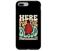 Here For The Blood Phlebotomy Lab Technician Hematology Case for iPhone 7 Plus/8 Plus