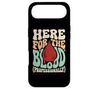 Here For The Blood Phlebotomy Lab Technician Hematology Case for iPhone Air