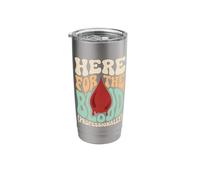 Here for The Blood Phlebotomy Lab Technician Hematology Stainless Steel Insulated Tumbler