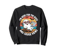 Here for The Boos and Cruise Views Halloween Party Sweatshirt