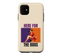 Here For The Boos Pinup Witch Halloween Party Case for iPhone 11