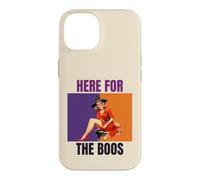 Here For The Boos Pinup Witch Halloween Party Case for iPhone 14