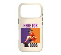 Here For The Boos Pinup Witch Halloween Party Case for iPhone 17 Pro