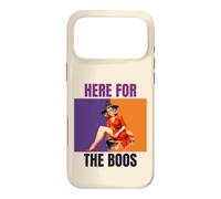 Here For The Boos Pinup Witch Halloween Party Case for iPhone 17 Pro Max