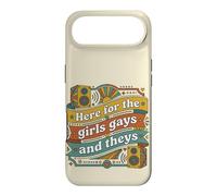 Here for The Girls Gays and Theys Retro LGBTQ Case for iPhone Air