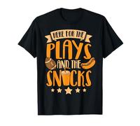 Here for The Plays and The Snacks T-Shirt