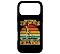 Here For the Pulltabs Funny Metal Detecting Detector Men Case for iPhone 17 Pro Max
