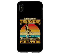 Here For the Pulltabs Funny Metal Detecting Detector Men Case for iPhone XS Max
