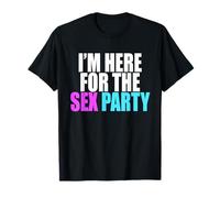 Here For The Sex Party Funny Gender Reveal Shirt TShirt T-Shirt