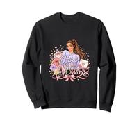 Here for the Vows Romantic Floral Bridal Design Sweatshirt