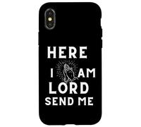Here I Am Lord Send Me Christian Faith Inspirational Case for iPhone X/XS