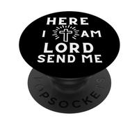 Here I Am Lord Send Me Print Christian PopSockets Adhesive PopGrip