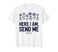 Here I Am Send Me Christian Vintage T-Shirt