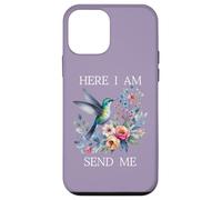 Here I Am Send Me Isaiah 6:8 Bible Christian Hummingbird Case for iPhone 12 mini