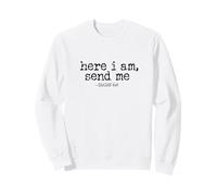 Here I Am Send Me Isaiah 6 8 Christian Verse Sweatshirt