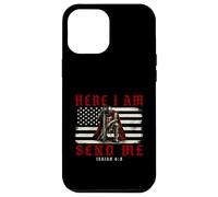 Here I Am Send Me Isaiah 6-8 - Easter Christian Faith Case for iPhone 12 Pro Max