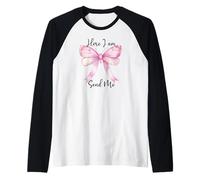 Here I Am Send Me Women Here I Am Lord Send Me Isaiah 6:8 Raglan Baseball Tee