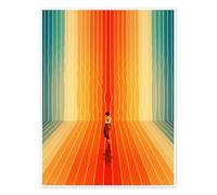 Here I Come Poster by Taudalpoi 50 x 70 cm Colourful Wall art Wall decor